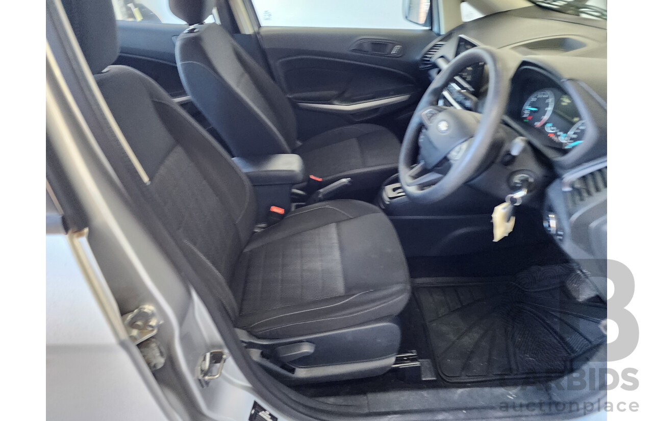 05/2018 Ford Ecosport Ambiente BL 4d Wagon Silver 1.5L