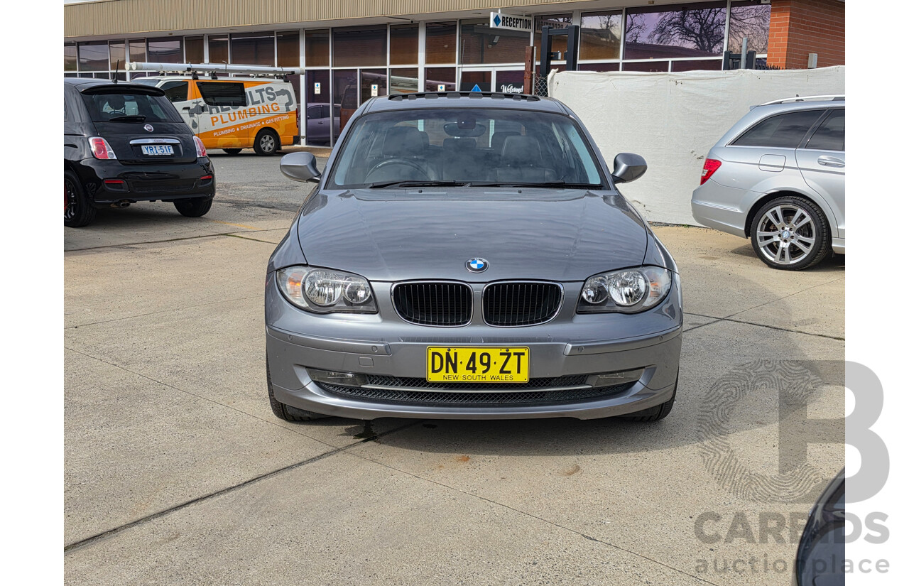 06/2010 BMW 120i E87 MY09 5d Hatchback Grey 2.0L