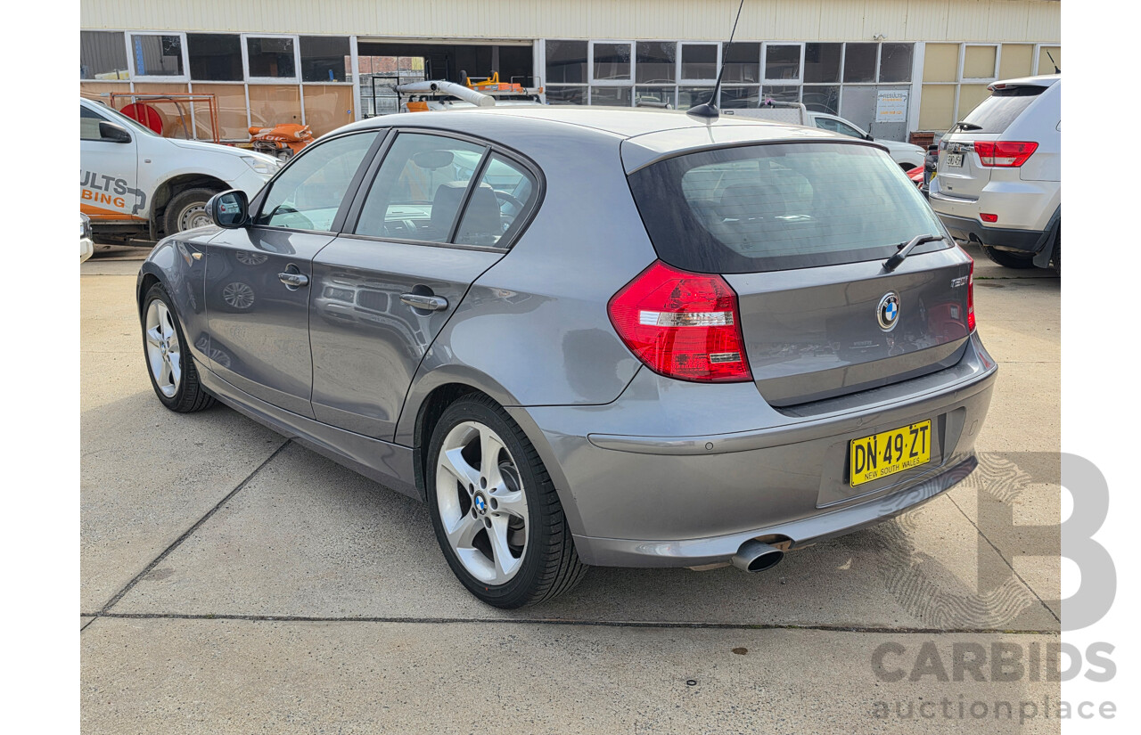 06/2010 BMW 120i E87 MY09 5d Hatchback Grey 2.0L