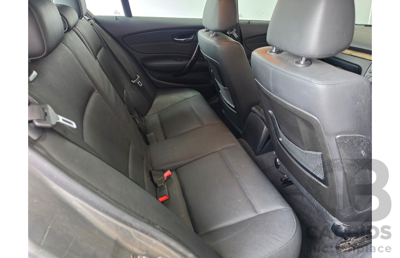 06/2010 BMW 120i E87 MY09 5d Hatchback Grey 2.0L