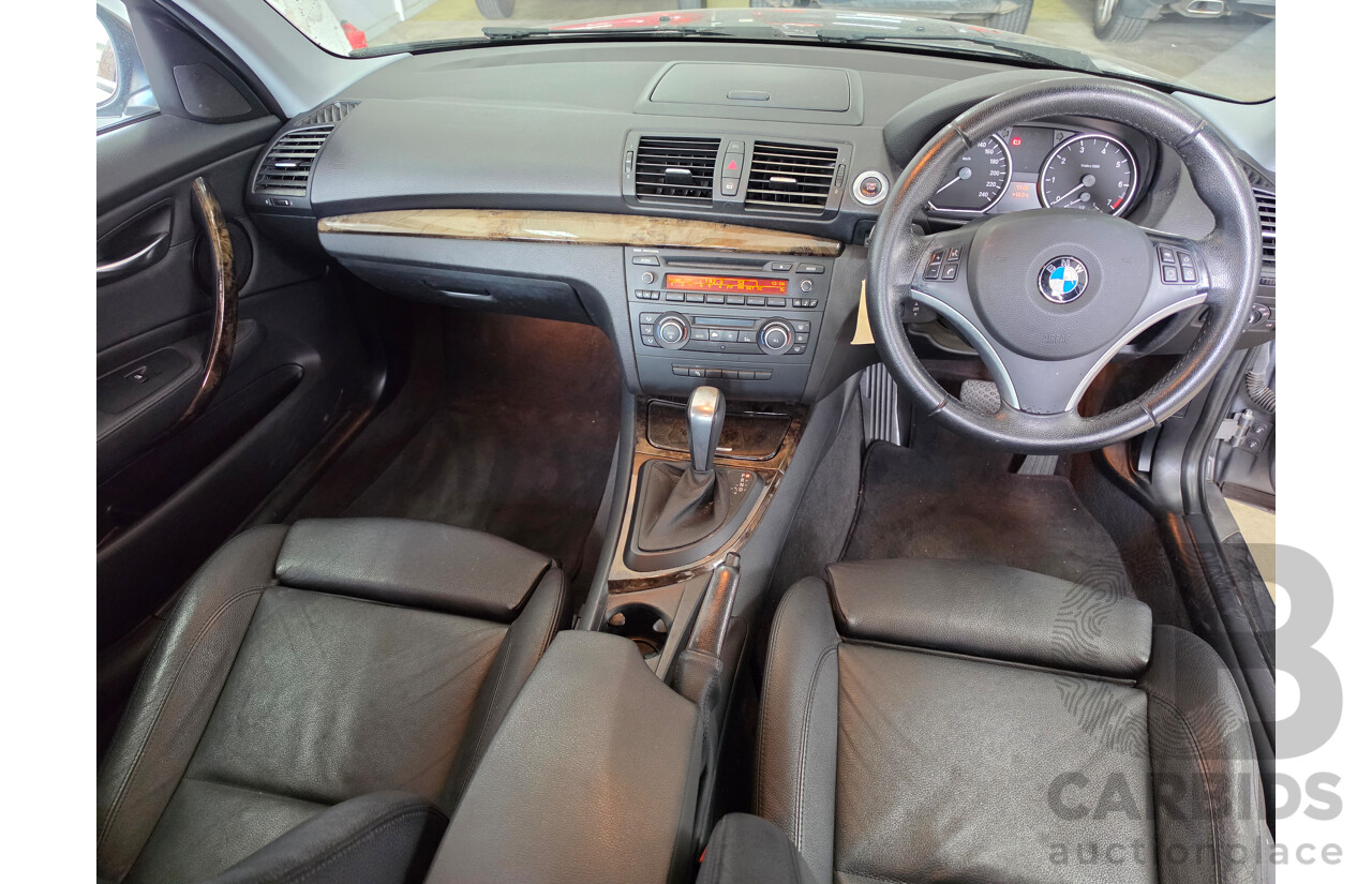 06/2010 BMW 120i E87 MY09 5d Hatchback Grey 2.0L