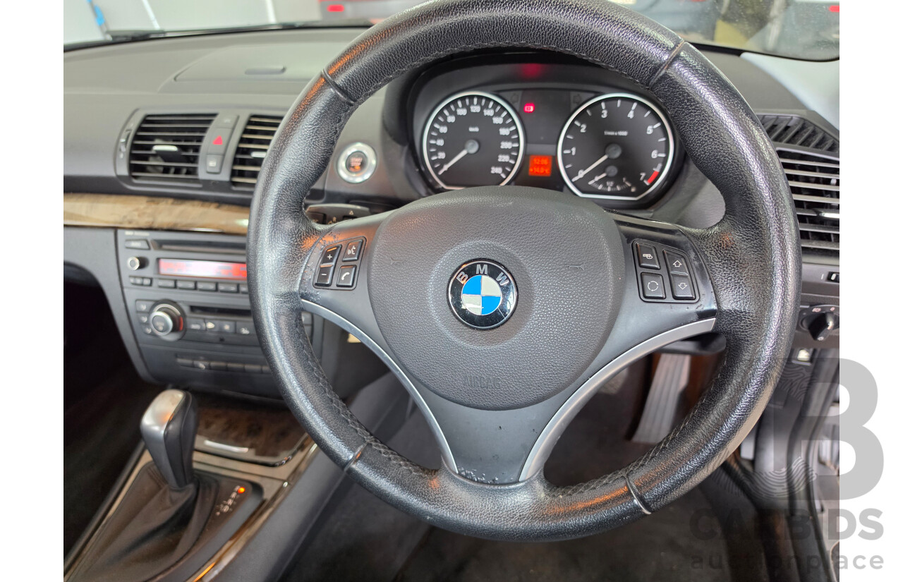 06/2010 BMW 120i E87 MY09 5d Hatchback Grey 2.0L