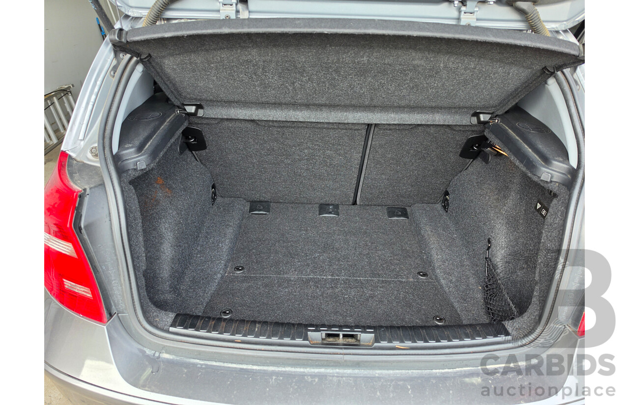 06/2010 BMW 120i E87 MY09 5d Hatchback Grey 2.0L