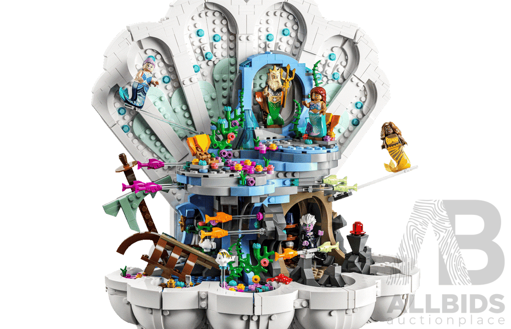 LEGO Set - The Little Mermaid Royal Clamshell