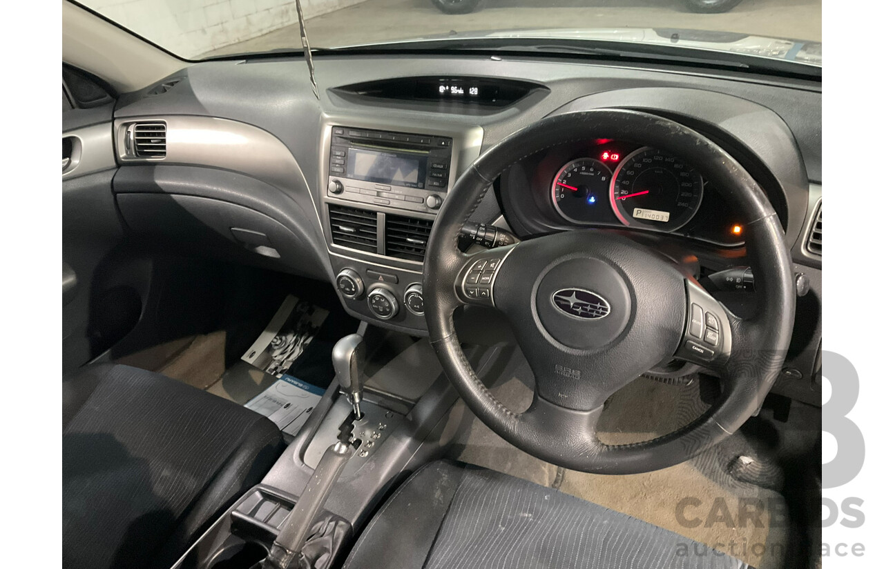09/2007 Subaru Impreza RX (AWD) MY08 5d Hatchback Silver 2.0L