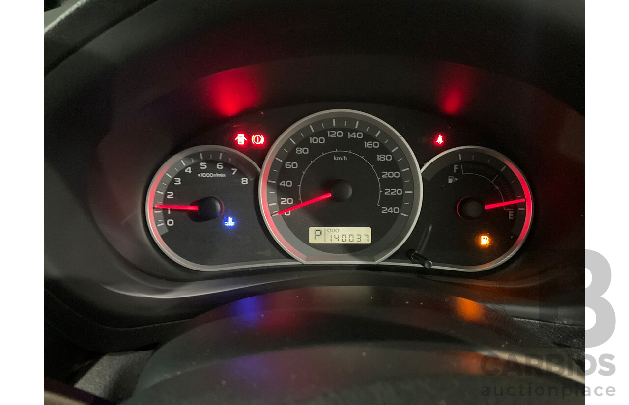 09/2007 Subaru Impreza RX (AWD) MY08 5d Hatchback Silver 2.0L