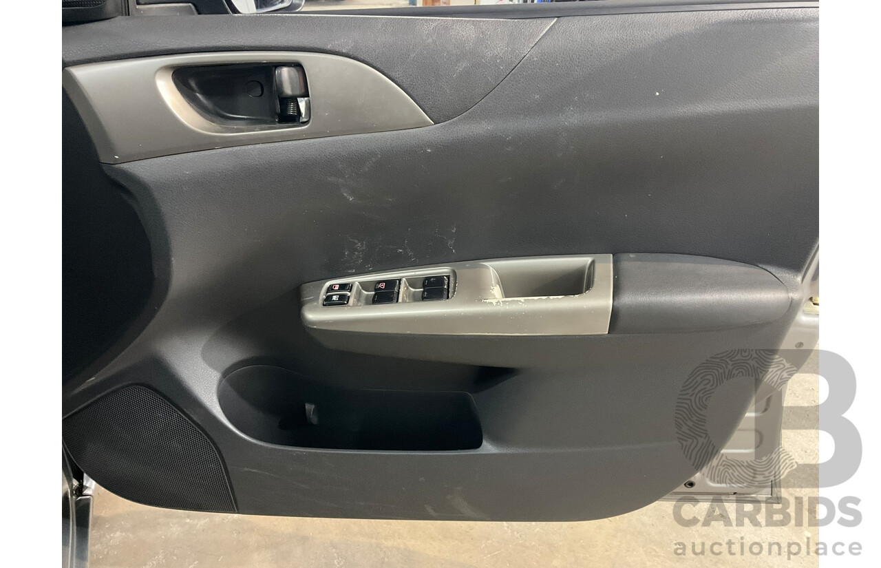 09/2007 Subaru Impreza RX (AWD) MY08 5d Hatchback Silver 2.0L