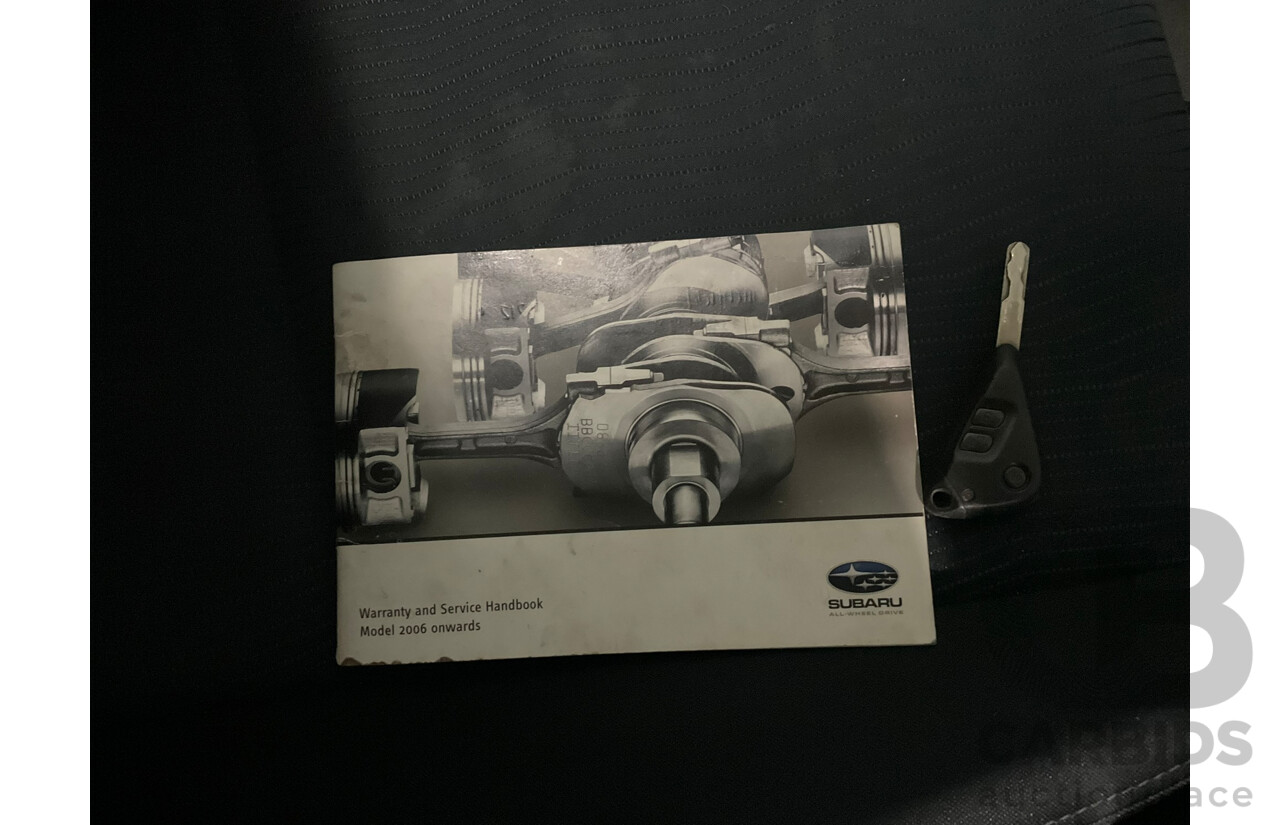 09/2007 Subaru Impreza RX (AWD) MY08 5d Hatchback Silver 2.0L