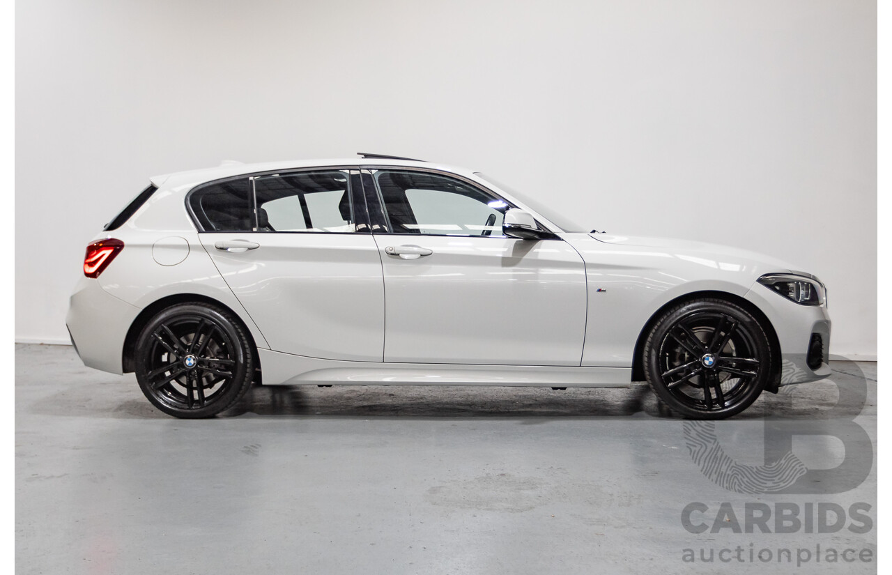 5/2019 BMW 118i M Sport F20 LCI MY18 5d Hatchback Alpine White Turbo 1.5L