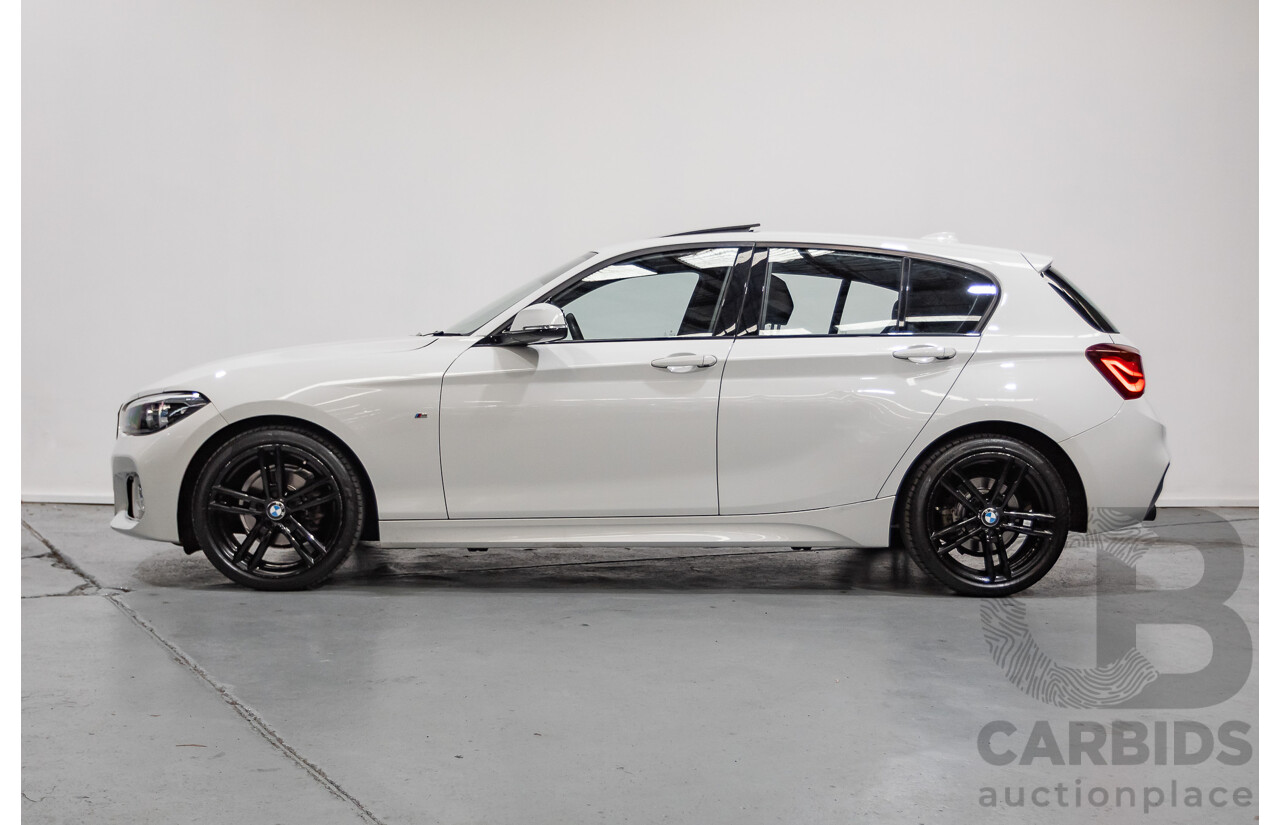 5/2019 BMW 118i M Sport F20 LCI MY18 5d Hatchback Alpine White Turbo 1.5L