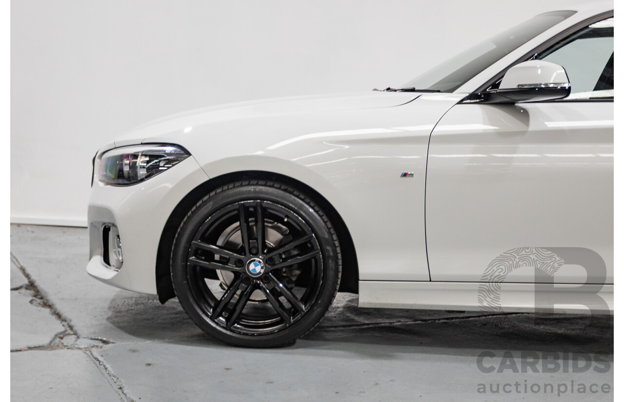5/2019 BMW 118i M Sport F20 LCI MY18 5d Hatchback Alpine White Turbo 1.5L