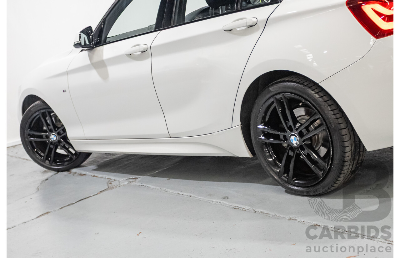 5/2019 BMW 118i M Sport F20 LCI MY18 5d Hatchback Alpine White Turbo 1.5L