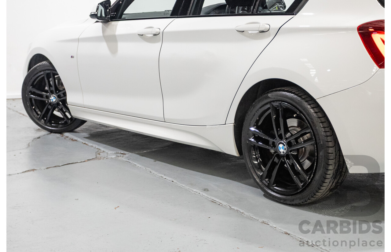 5/2019 BMW 118i M Sport F20 LCI MY18 5d Hatchback Alpine White Turbo 1.5L
