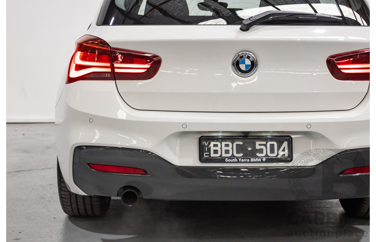 5/2019 BMW 118i M Sport F20 LCI MY18 5d Hatchback Alpine White Turbo 1.5L