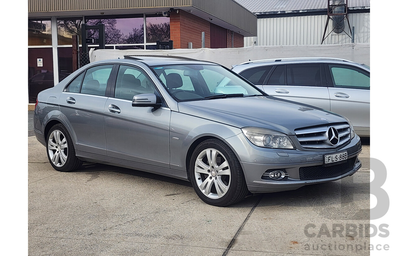 06/2009 Mercedes-Benz C220 CDI Avantgarde W204 4d Sedan Silver 2.1L