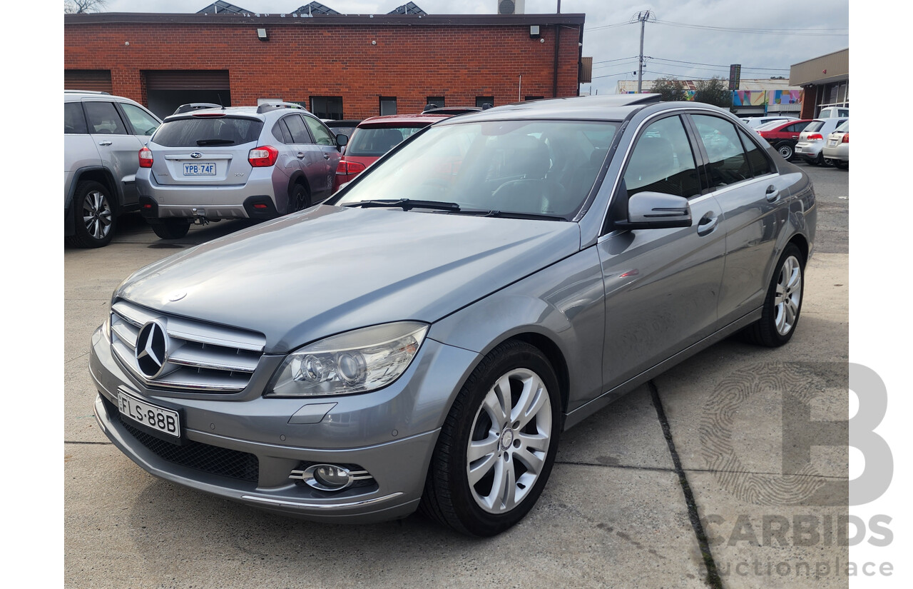 06/2009 Mercedes-Benz C220 CDI Avantgarde W204 4d Sedan Silver 2.1L