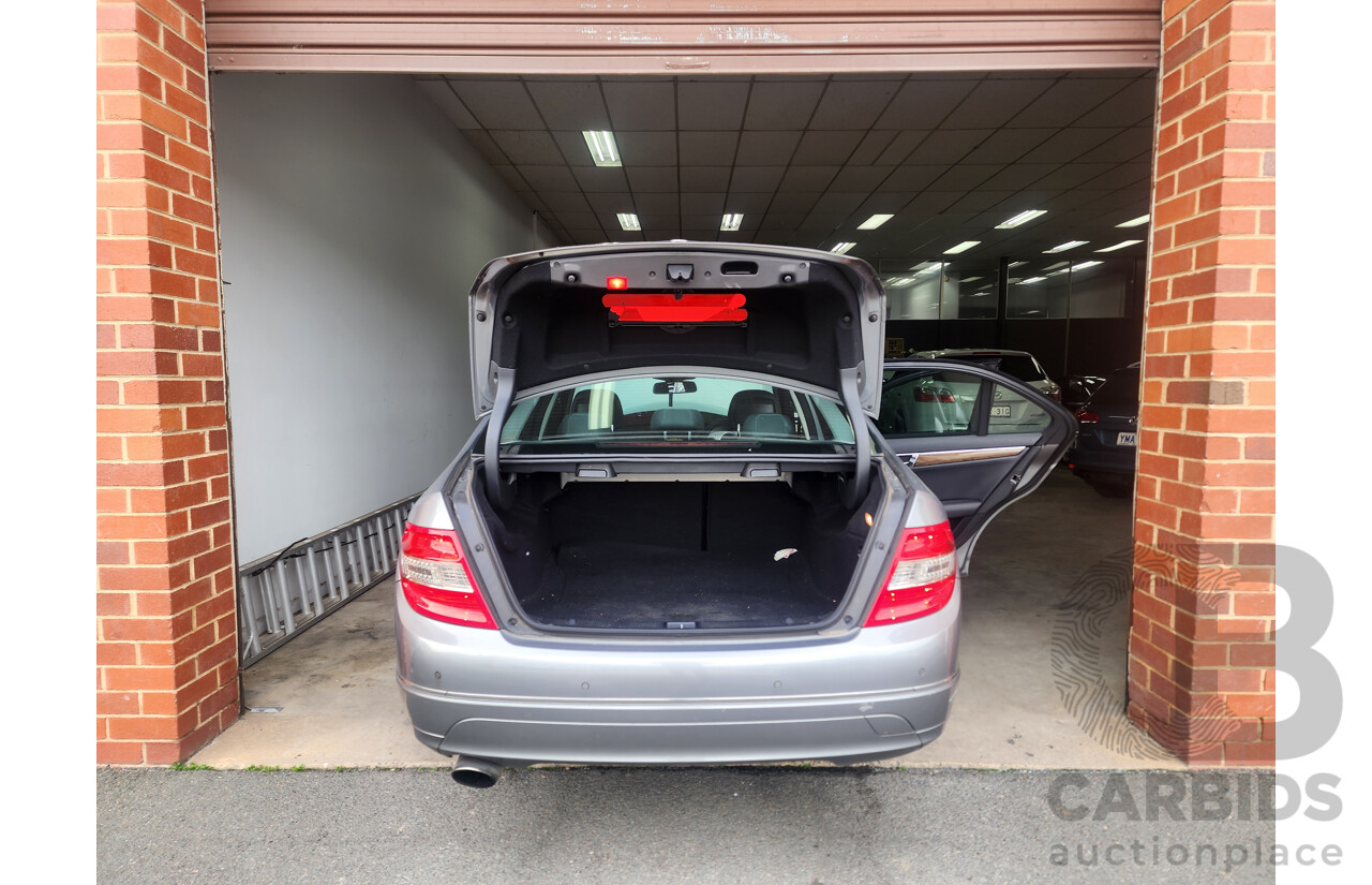 06/2009 Mercedes-Benz C220 CDI Avantgarde W204 4d Sedan Silver 2.1L