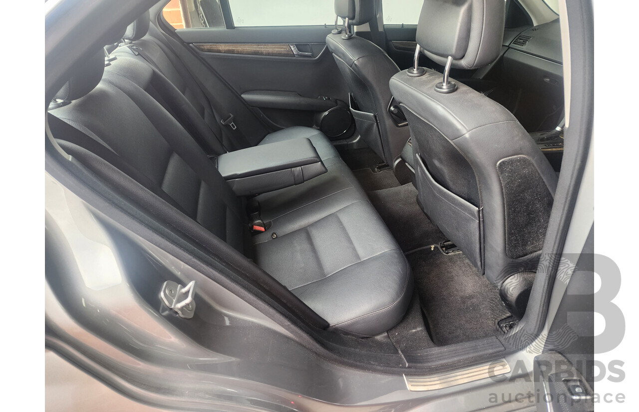 06/2009 Mercedes-Benz C220 CDI Avantgarde W204 4d Sedan Silver 2.1L