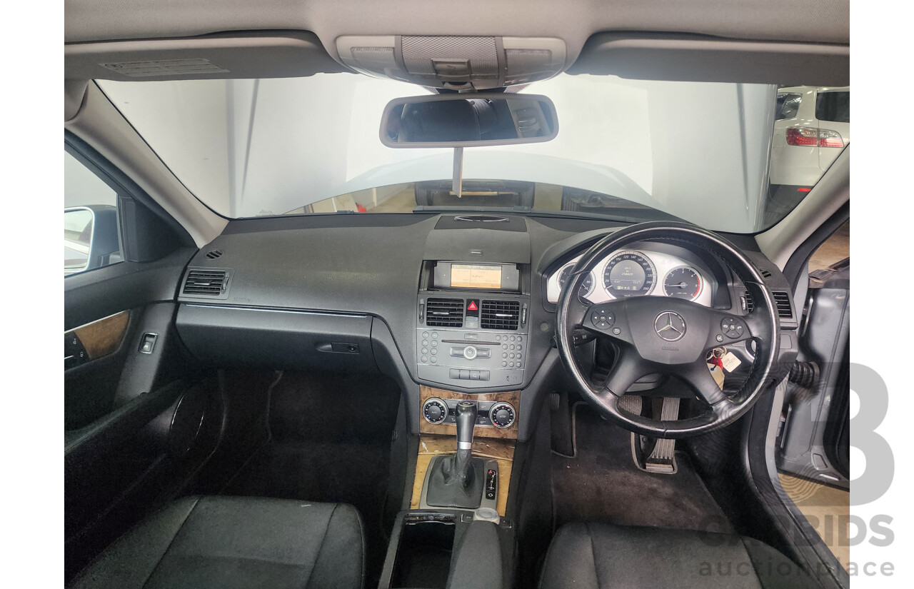 06/2009 Mercedes-Benz C220 CDI Avantgarde W204 4d Sedan Silver 2.1L