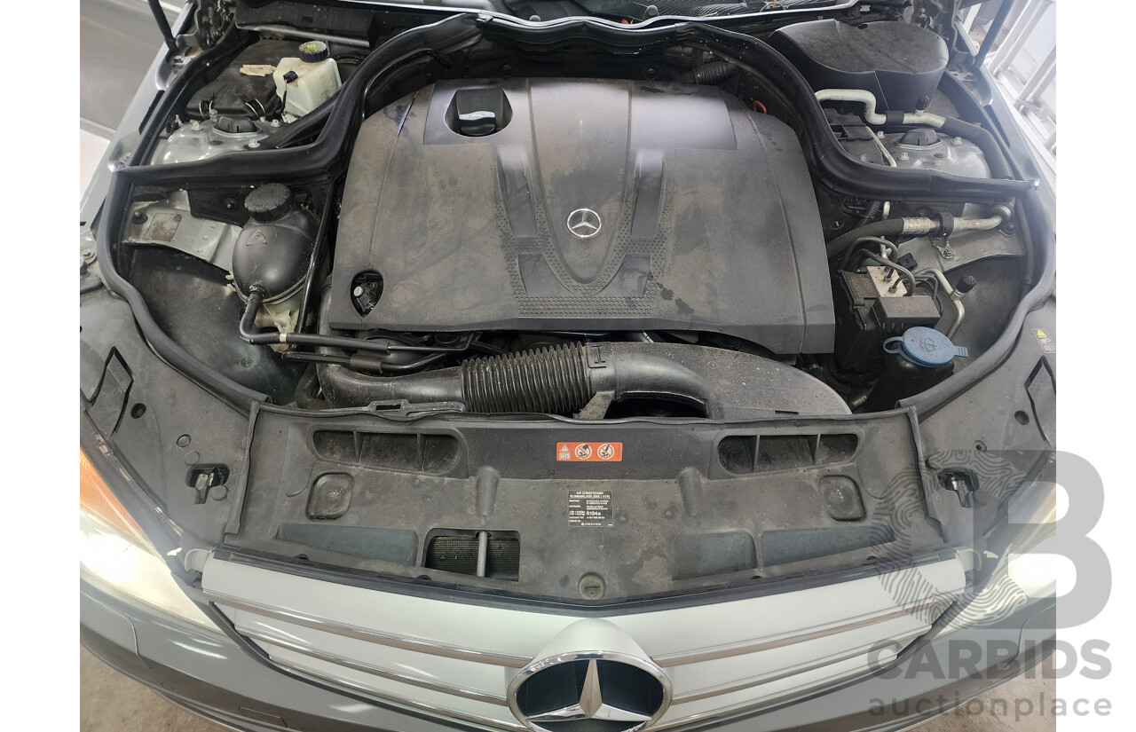 06/2009 Mercedes-Benz C220 CDI Avantgarde W204 4d Sedan Silver 2.1L