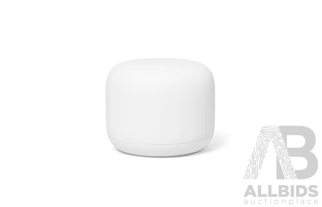 Google Nest WiFi Home Mesh Router 1 Pack GA00595 - Base Unit