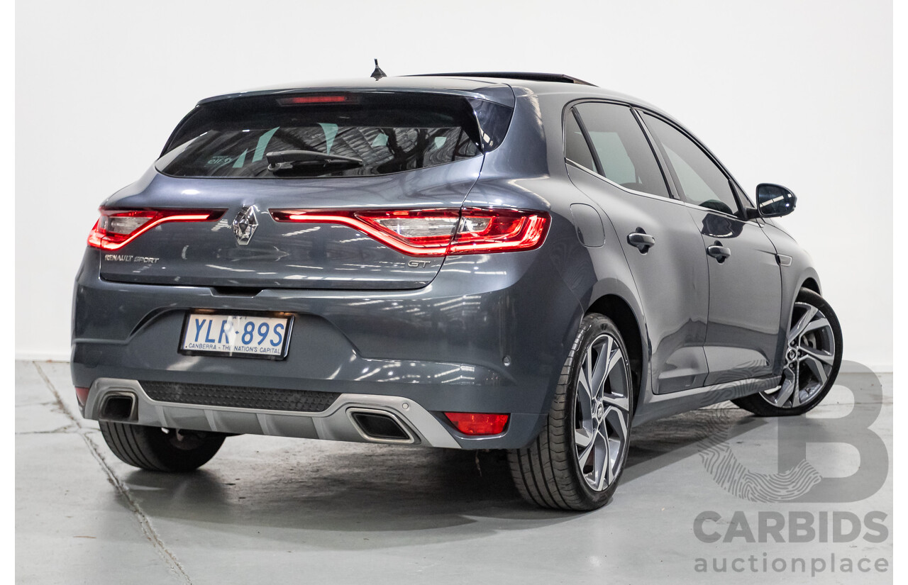 3/2017 Renault Megane GT 205 BFB 5D Hatchback Titanium Grey Metallic Turbo 1.6L