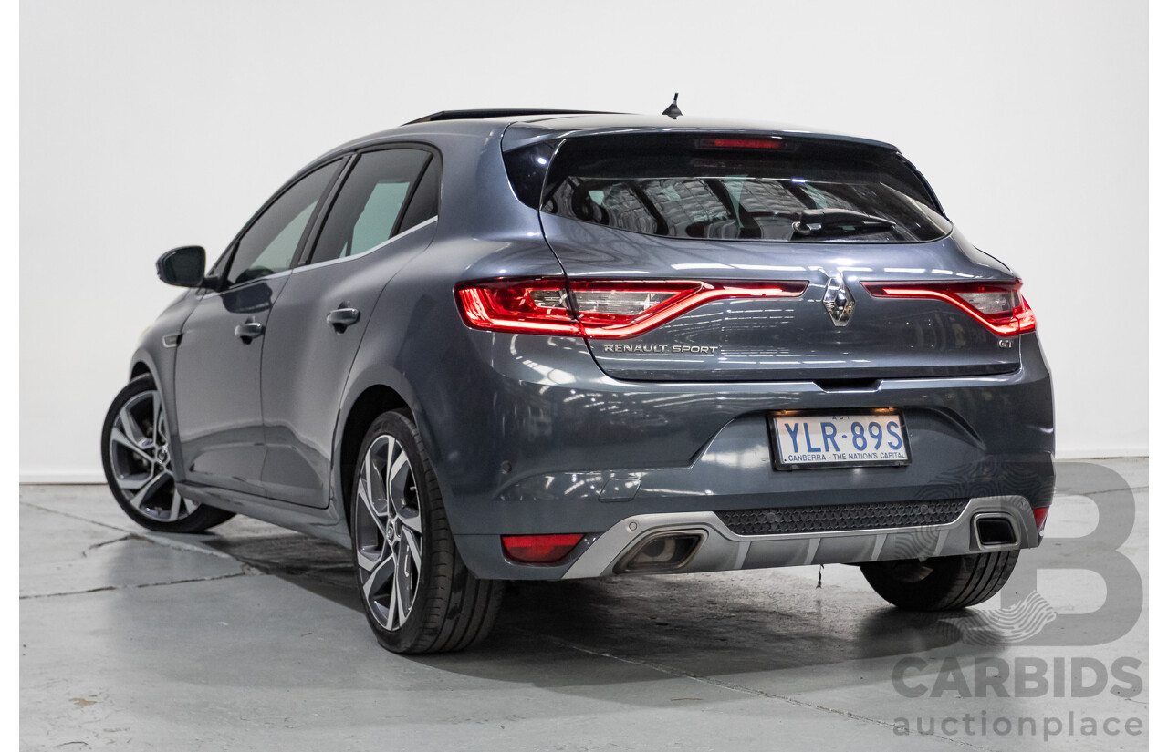 3/2017 Renault Megane GT 205 BFB 5D Hatchback Titanium Grey Metallic Turbo 1.6L