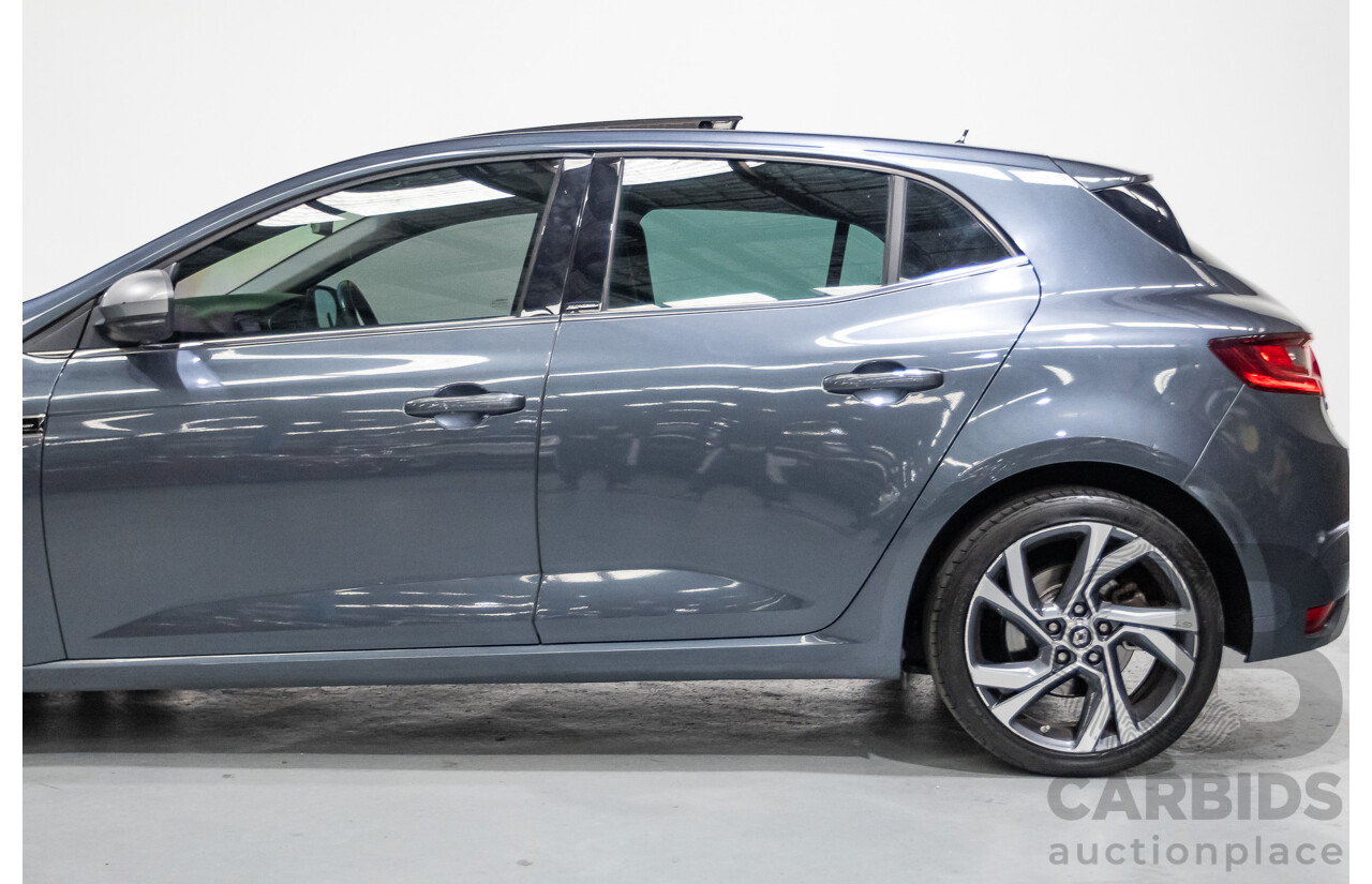 3/2017 Renault Megane GT 205 BFB 5D Hatchback Titanium Grey Metallic Turbo 1.6L