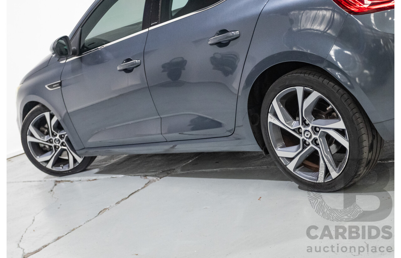 3/2017 Renault Megane GT 205 BFB 5D Hatchback Titanium Grey Metallic Turbo 1.6L