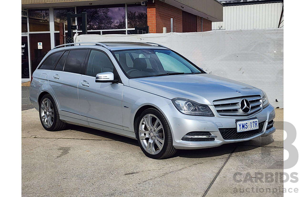 06/2012 Mercedes-Benz C250 CDI BE W204 MY12 4d Wagon Silver 2.1L