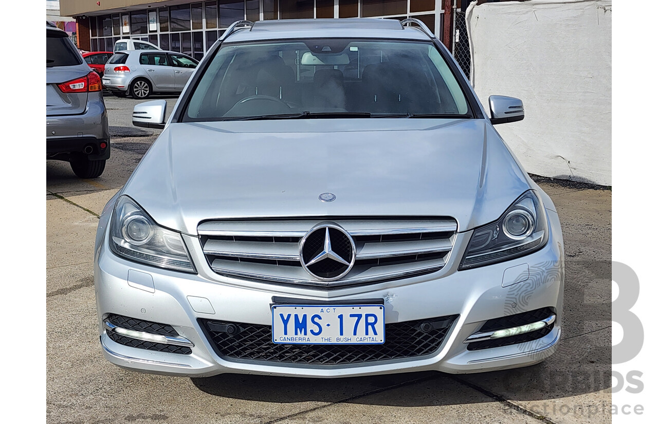 06/2012 Mercedes-Benz C250 CDI BE W204 MY12 4d Wagon Silver 2.1L