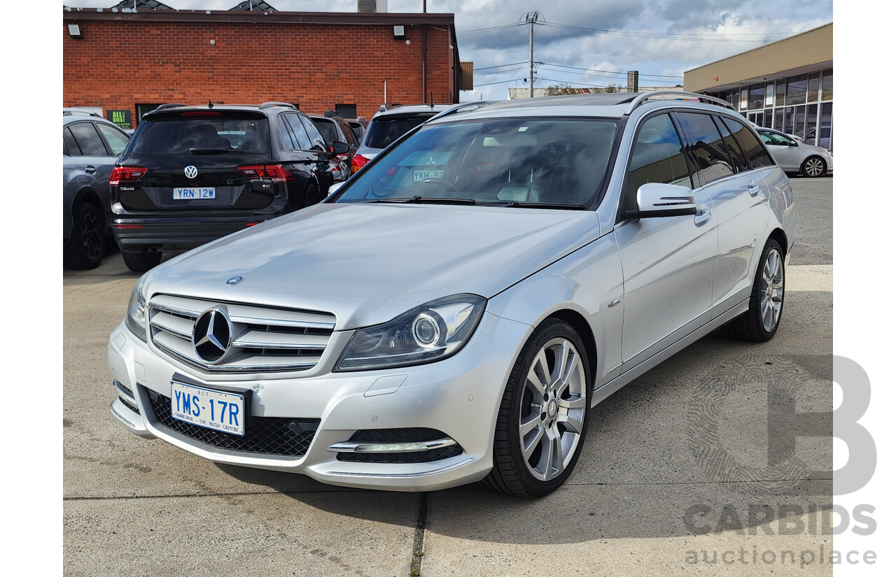 06/2012 Mercedes-Benz C250 CDI BE W204 MY12 4d Wagon Silver 2.1L