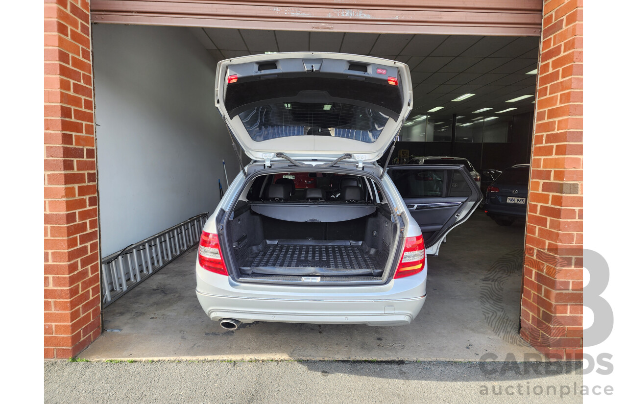 06/2012 Mercedes-Benz C250 CDI BE W204 MY12 4d Wagon Silver 2.1L