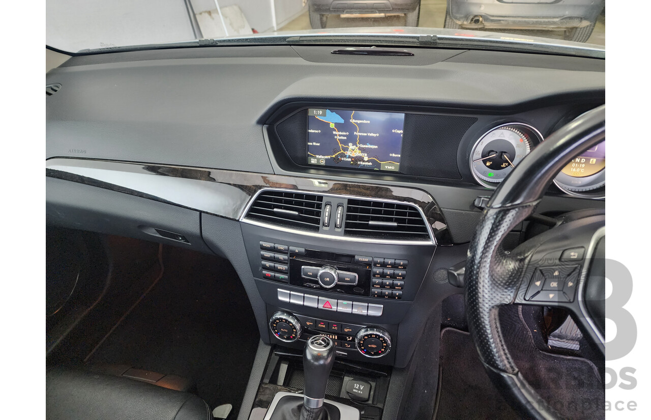 06/2012 Mercedes-Benz C250 CDI BE W204 MY12 4d Wagon Silver 2.1L