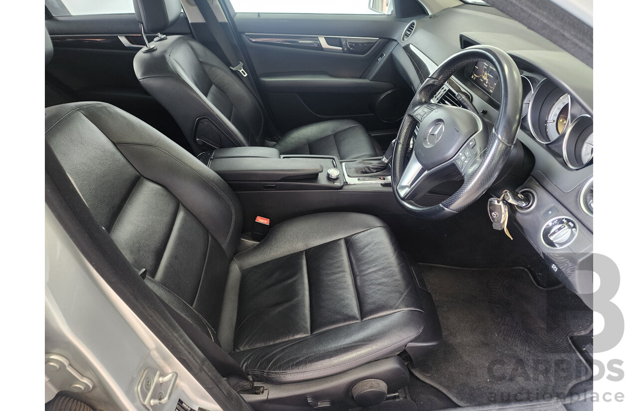 06/2012 Mercedes-Benz C250 CDI BE W204 MY12 4d Wagon Silver 2.1L