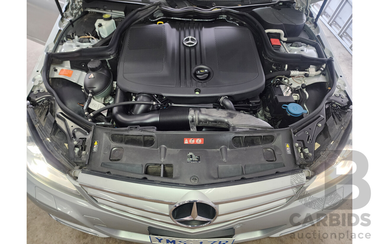 06/2012 Mercedes-Benz C250 CDI BE W204 MY12 4d Wagon Silver 2.1L