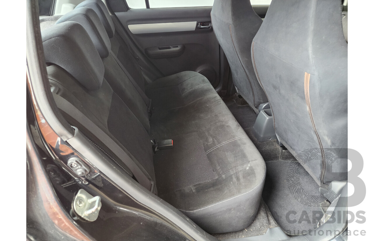 02/2010 Suzuki Swift RE.4 EZ MY07 UPDATE 5d Hatchback Black 1.5L