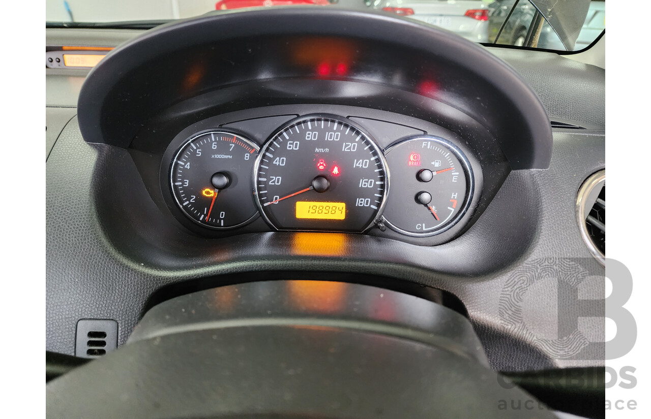02/2010 Suzuki Swift RE.4 EZ MY07 UPDATE 5d Hatchback Black 1.5L