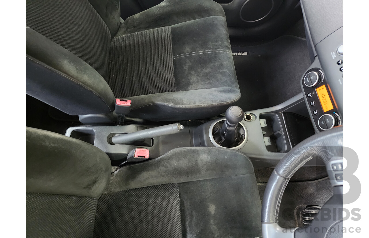 02/2010 Suzuki Swift RE.4 EZ MY07 UPDATE 5d Hatchback Black 1.5L
