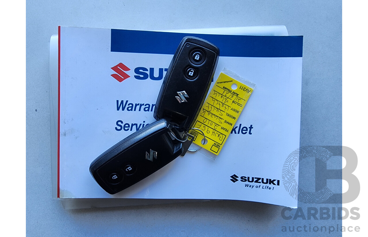 02/2010 Suzuki Swift RE.4 EZ MY07 UPDATE 5d Hatchback Black 1.5L
