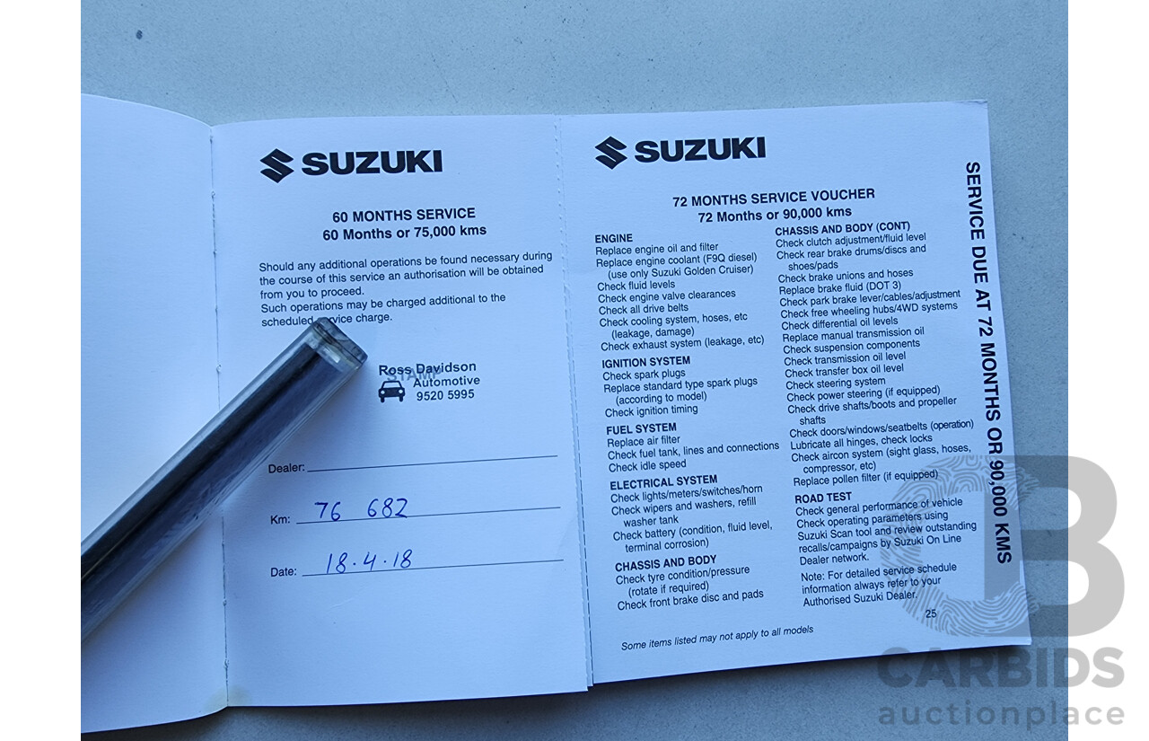 02/2010 Suzuki Swift RE.4 EZ MY07 UPDATE 5d Hatchback Black 1.5L