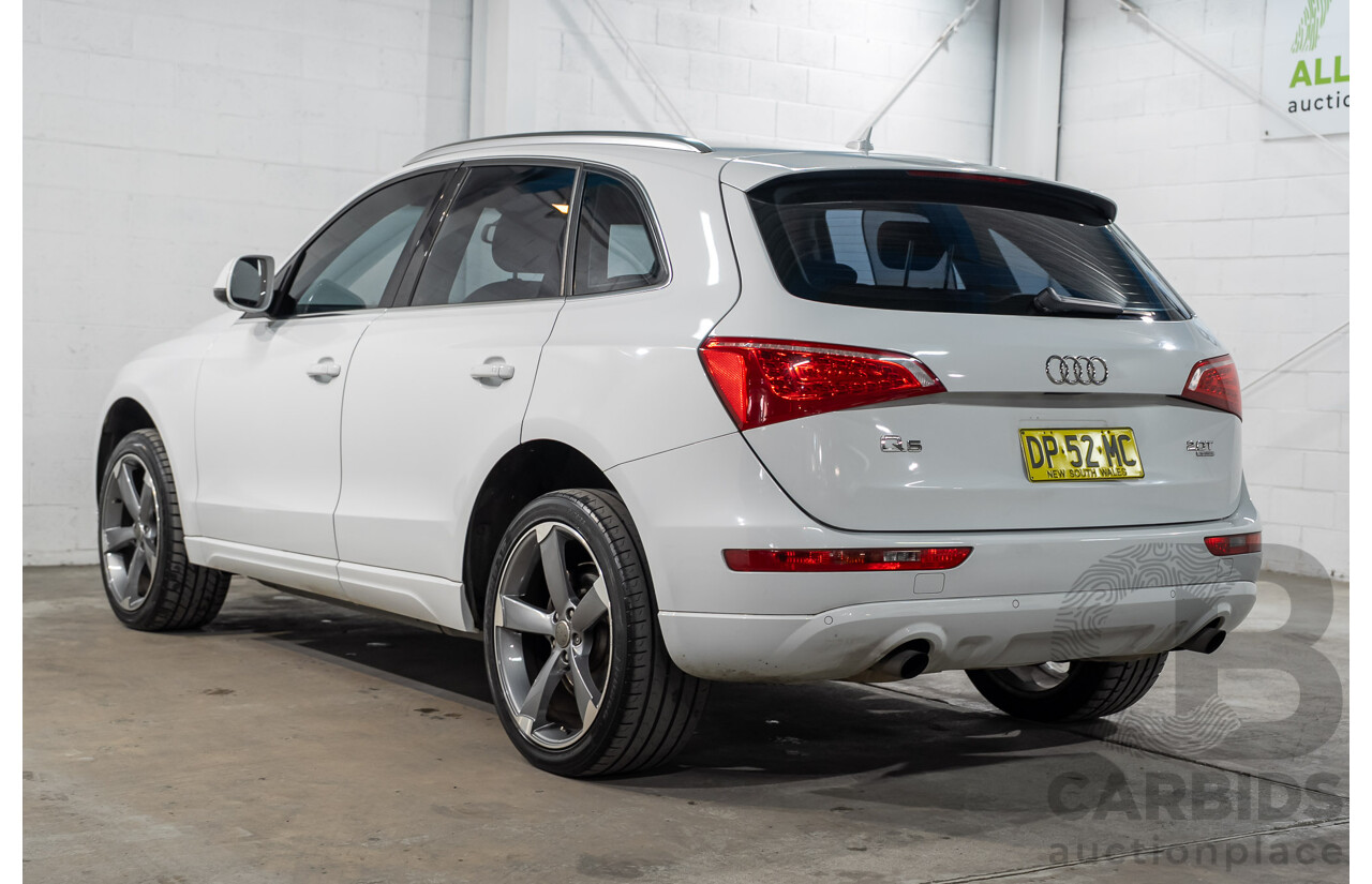 06/2011 Audi Q5 2.0 TFSI Quattro (AWD) 8R MY12 4D Wagon White Turbo 2.0L