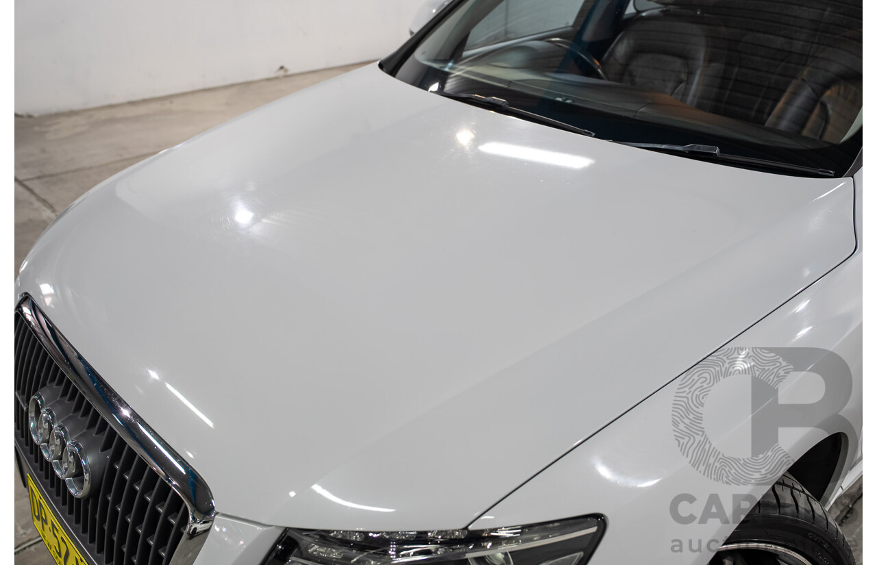 06/2011 Audi Q5 2.0 TFSI Quattro (AWD) 8R MY12 4D Wagon White Turbo 2.0L
