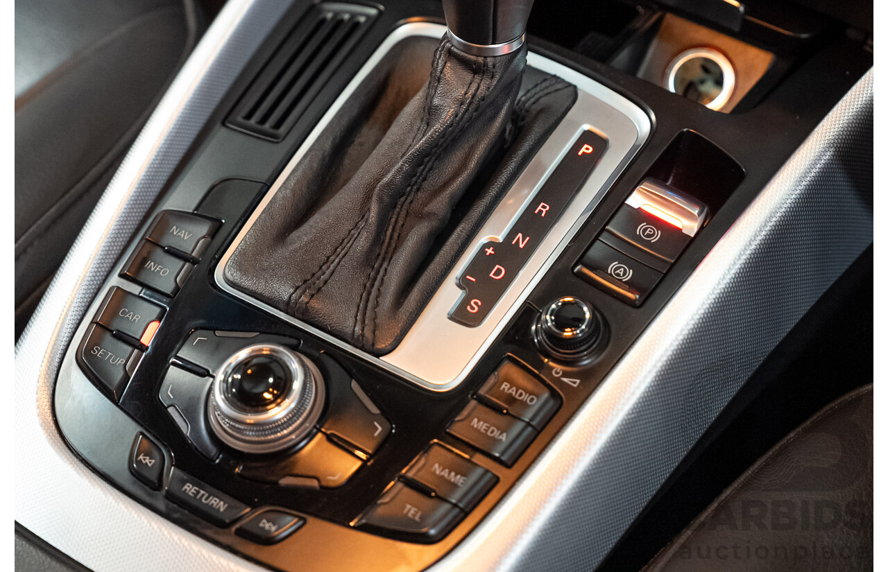 06/2011 Audi Q5 2.0 TFSI Quattro (AWD) 8R MY12 4D Wagon White Turbo 2.0L