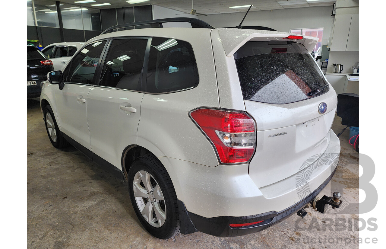02/2014 Subaru Forester 2.5i-L MY13 4d Wagon White 2.5L