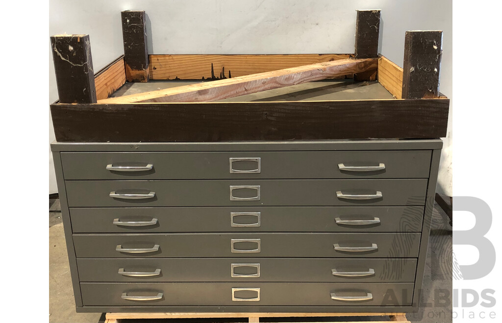 Six Drawer Map/Plan Cabinet