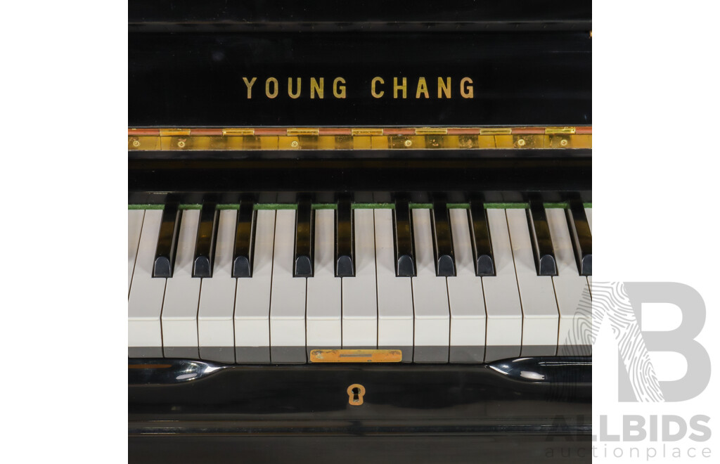 Ebonised Up Right Piano by Young Chang with 88 Keys