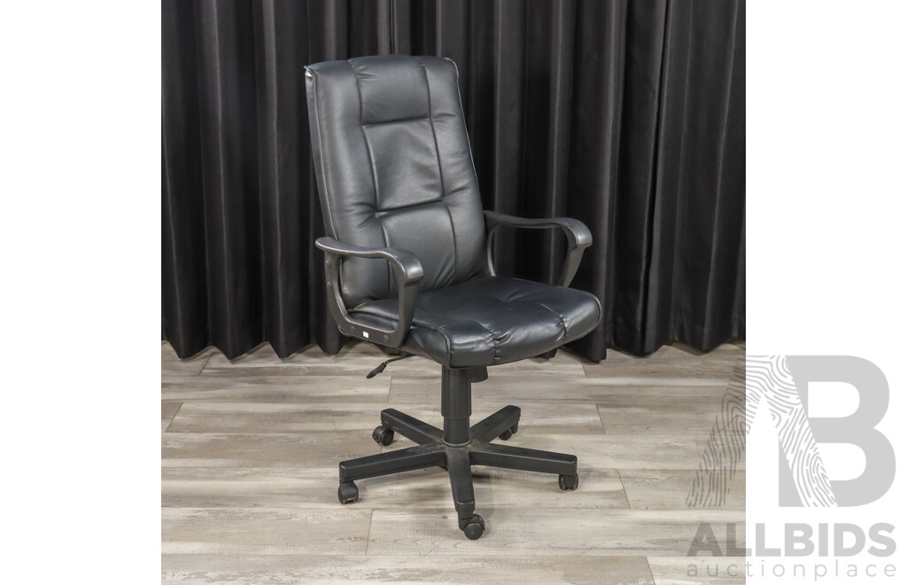 Modern Leather Desk Chair
