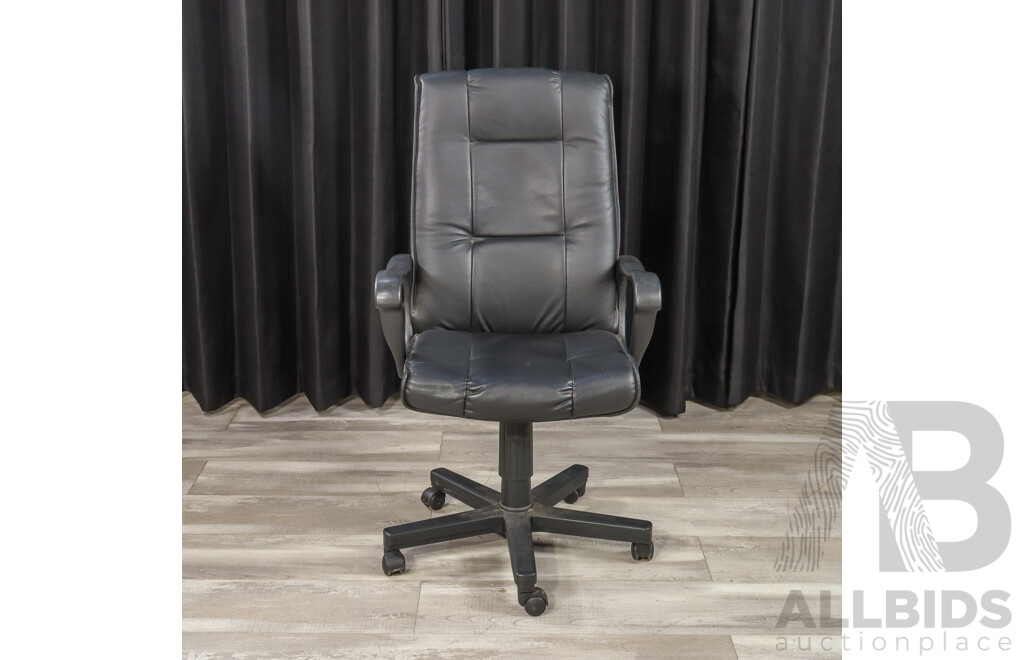 Modern Leather Desk Chair