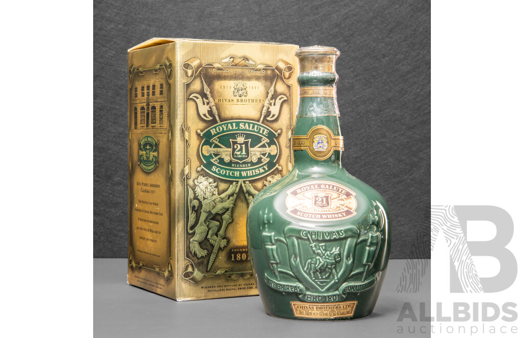 Chivas Regal Royal Salute Scotch Whisky in Presentation Box